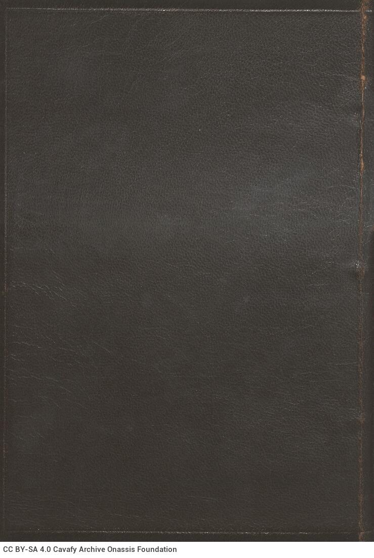 18 x 13 εκ. 14 σ. χ.α. + 256 σ. + 4 σ. χ.α., όπου στο φ. 3 δυσανάγνωστη χειρόγραφη υ�